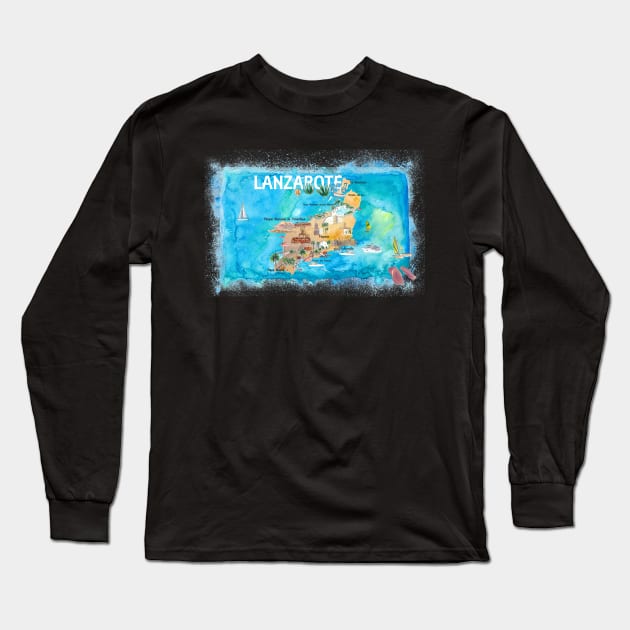 Lanzarote Long Sleeve T-Shirt by artshop77